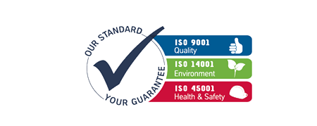 ISO 9001 Quality, ISO 14001 Environment and ISO 45001 Health & Safety